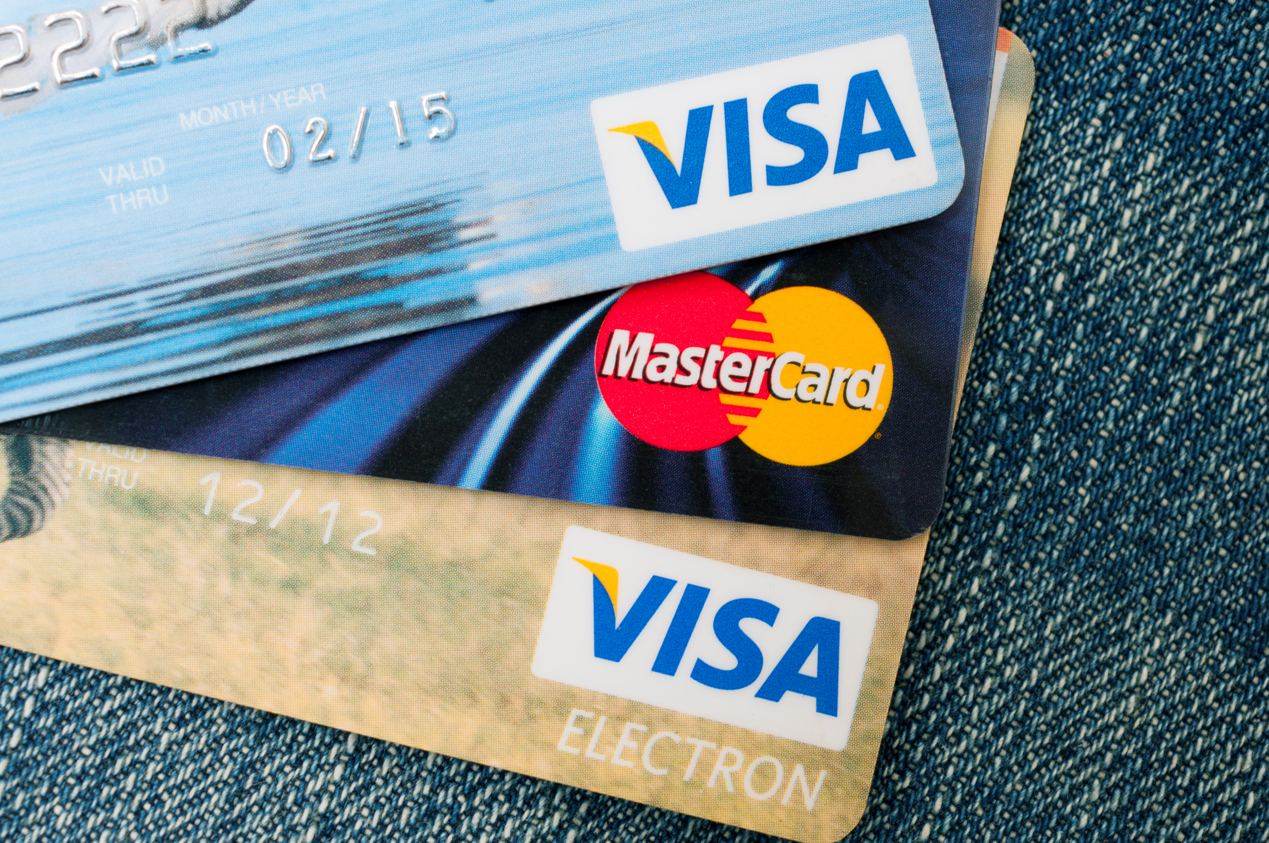 creditcards Visa Mastercard