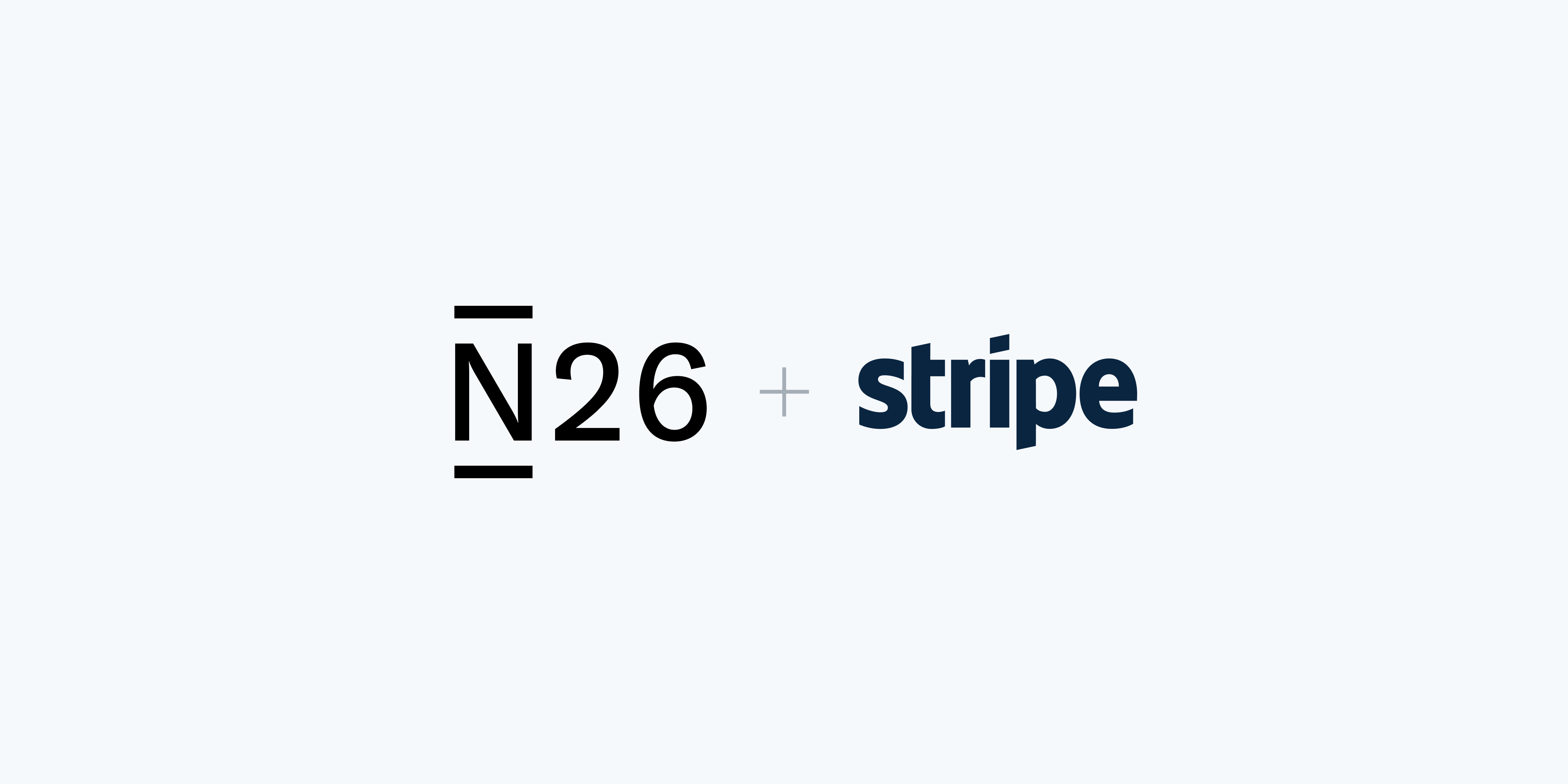 Logo's N26 en Stripe