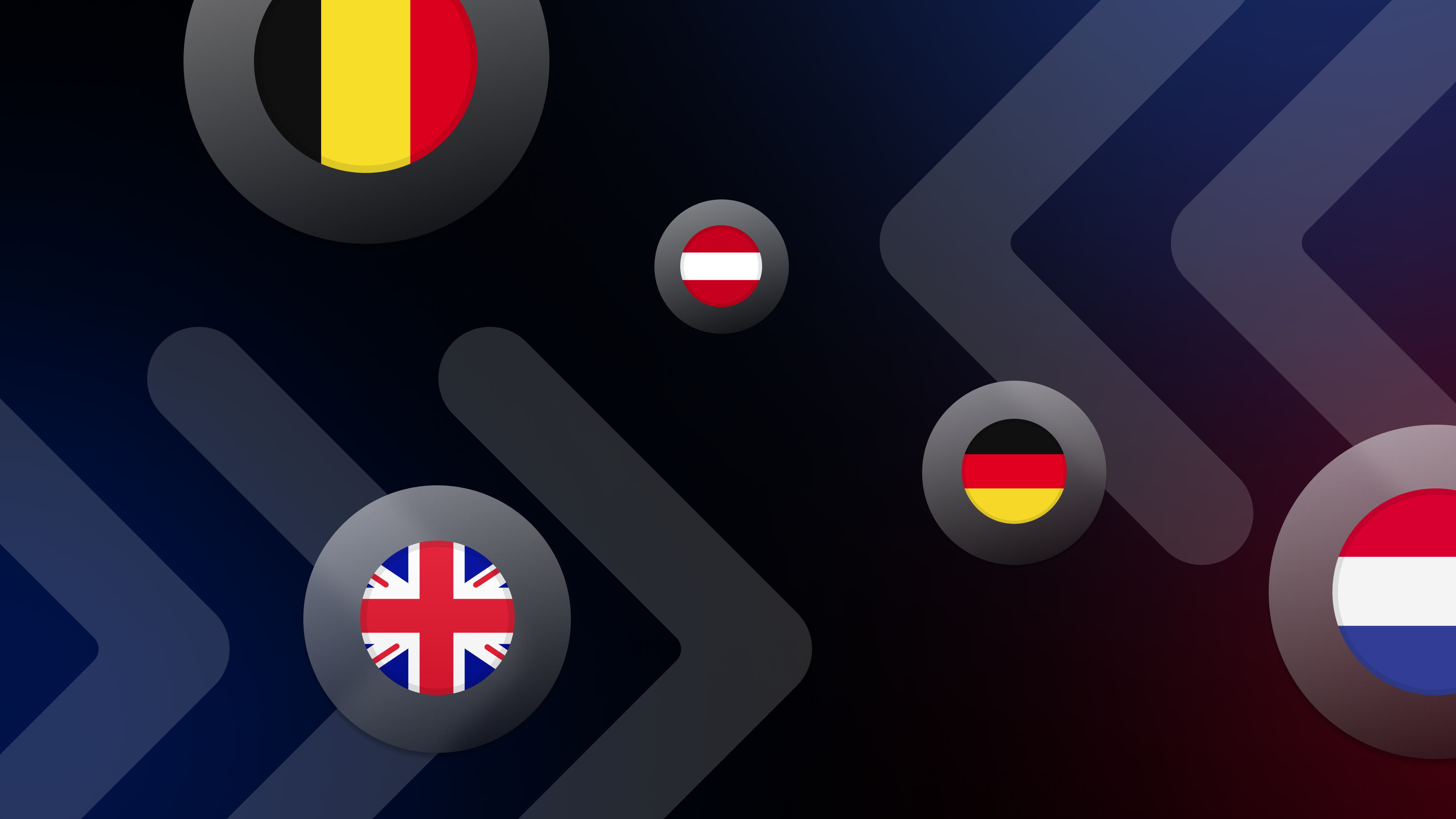 vlaggen landen Europa cross border ondernemen