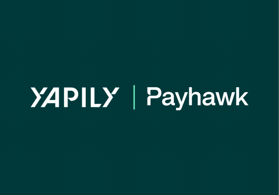 Logo's Yapily en Payhawk