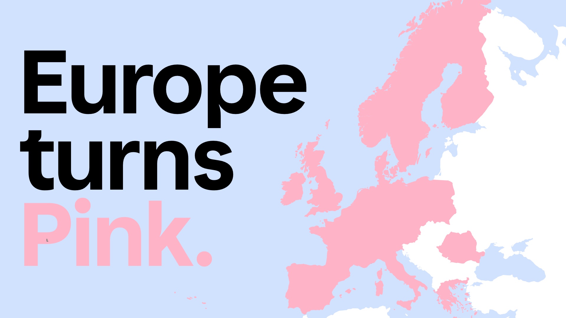 Overzicht van Europa, landen waar Klarna actief is
