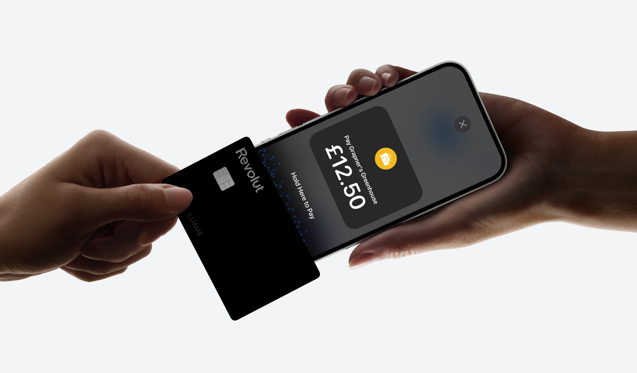 Revolut Tap to Pay op iPhone