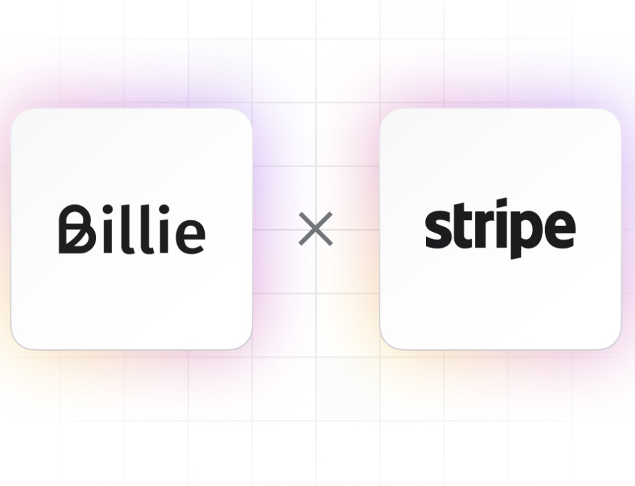 Logo's Billie en Stripe
